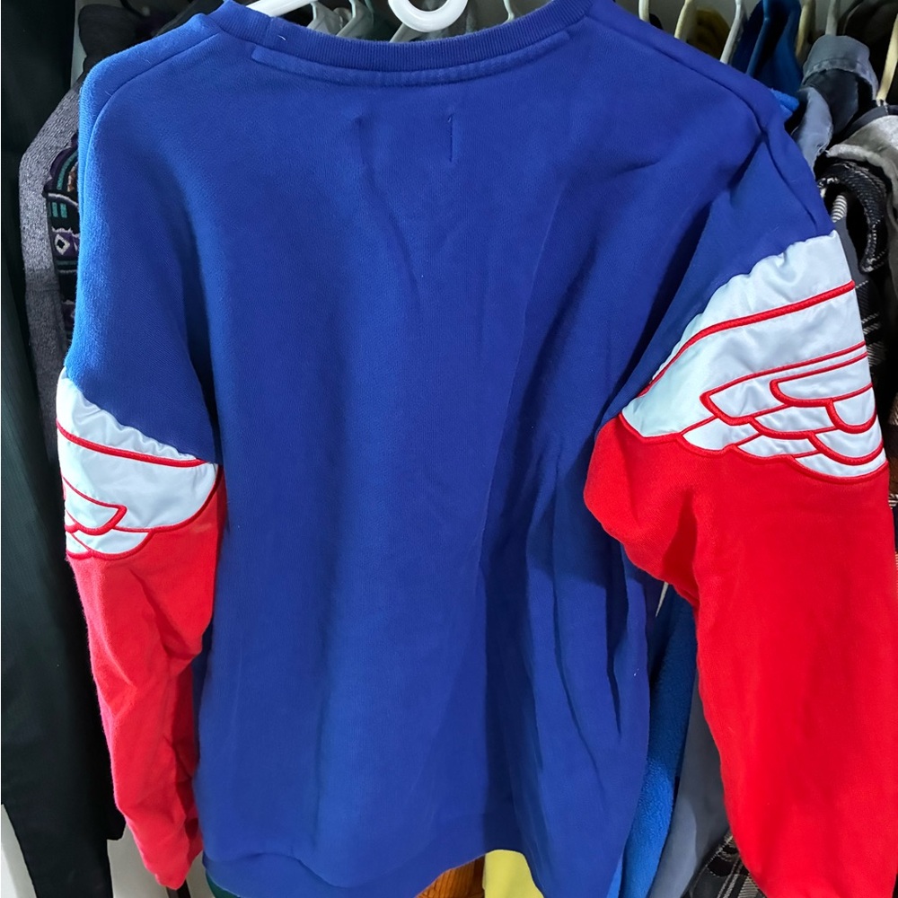 Jordan Blue and Red Crewneck Sweater